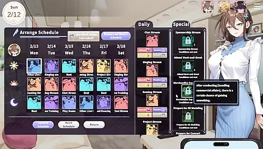 3 V-Lovers Inoue обожает сосать, лизать твой хуй и глотать твою сперму