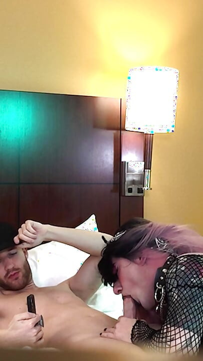 Goth Sissy Jade Madison Deepthroating Dick - Compilation 9