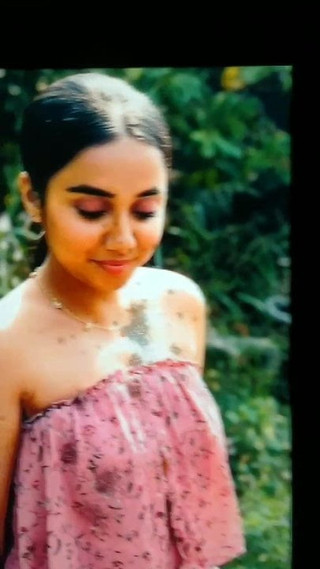 Prajakta koli cum and spit tribute