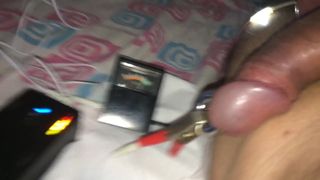 Electro session done remotely by female friend