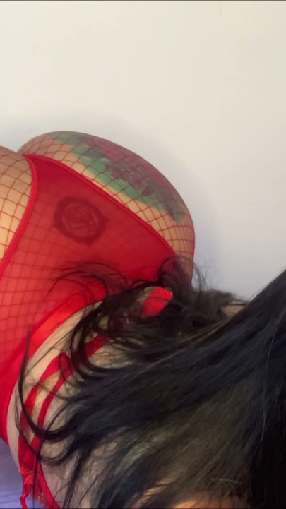 FAMILY ROLES-My stepbrother masturbates with my dirty panties and I teach him how to fuck my ass | Clip 2