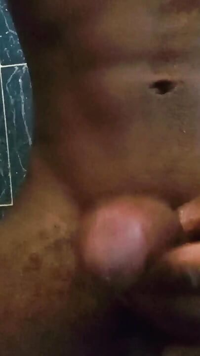 Nabi sucked my cock in the bathroom