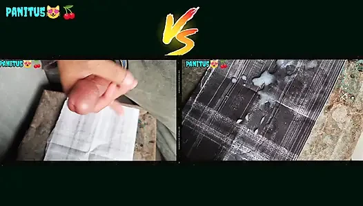 Desi Boy Cumshot Battle - Intense Masturbation Challenge Who Wins