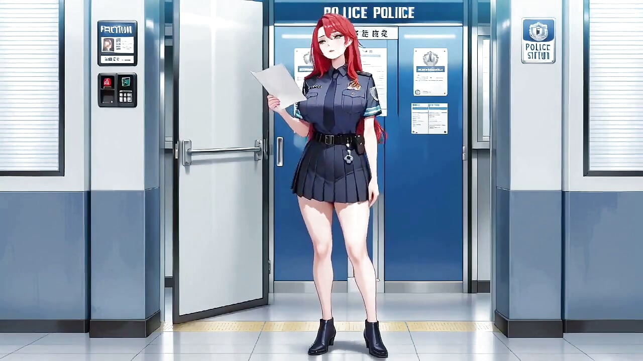 Office Uniform Too Tight, Elevator Door Squeezes Her Waist!
