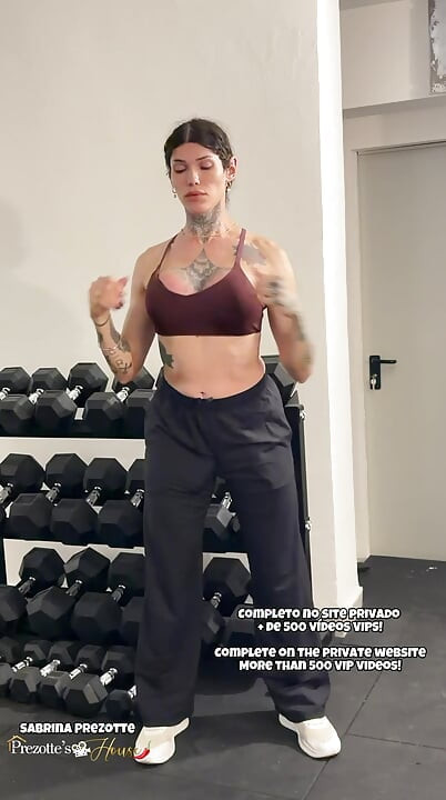 Come Play with Me at the Gym, Subscribe Now and See This and Other Full Videos.