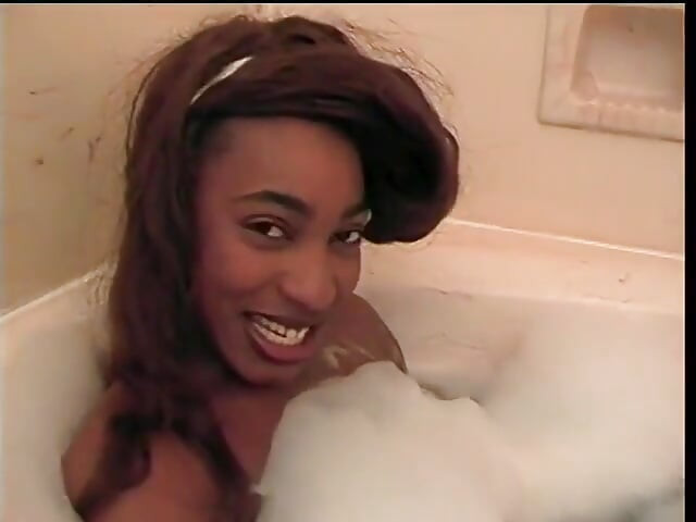 Skinny black girl gets drilled by dude in mullet