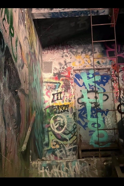 Trans Girl Public Fucking of a Trans Man in an Abandoned Powerplant