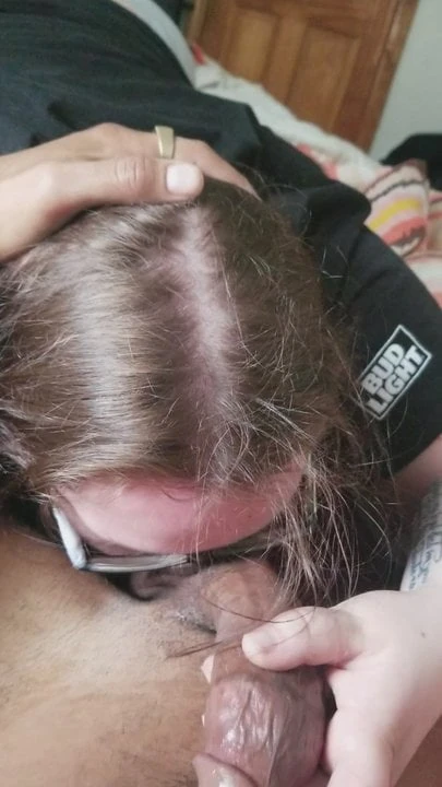 White girl giving bbc and balls a massage part 3