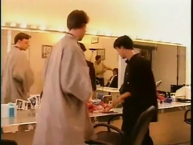 Barbershop secret handjob
