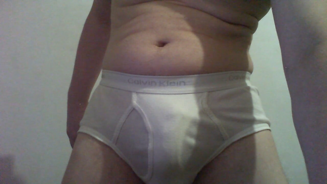 Quick dance and show off in Calvin Klein tighty whities
