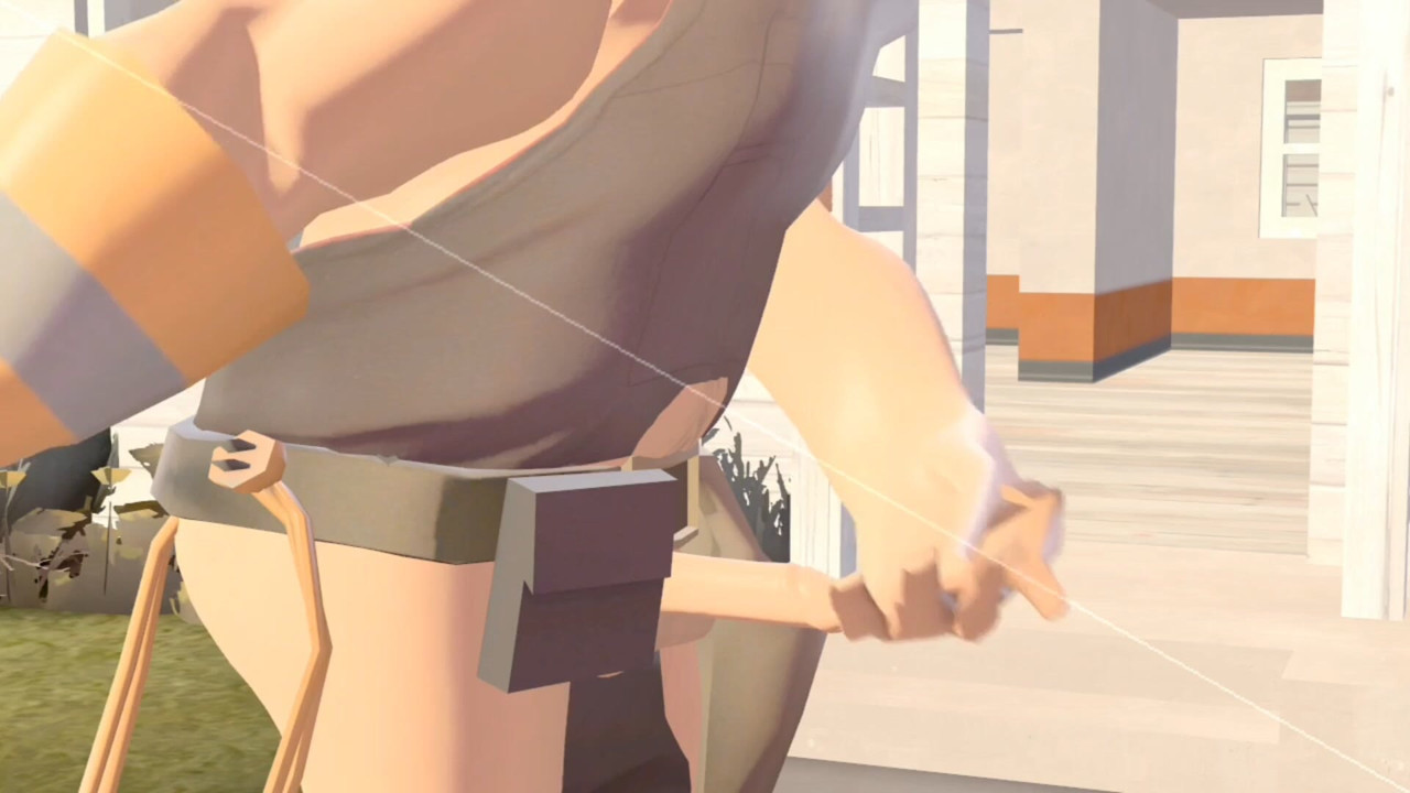 Sexy scene with sexy character 3d effect