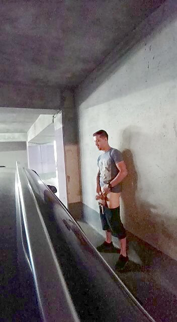 Masturbate in public parking lot