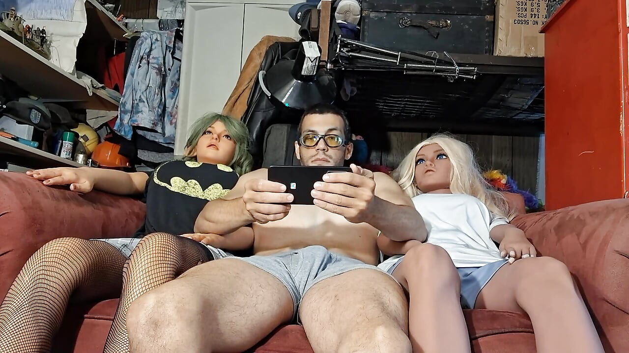 Afternoon with My Sex Dolls.