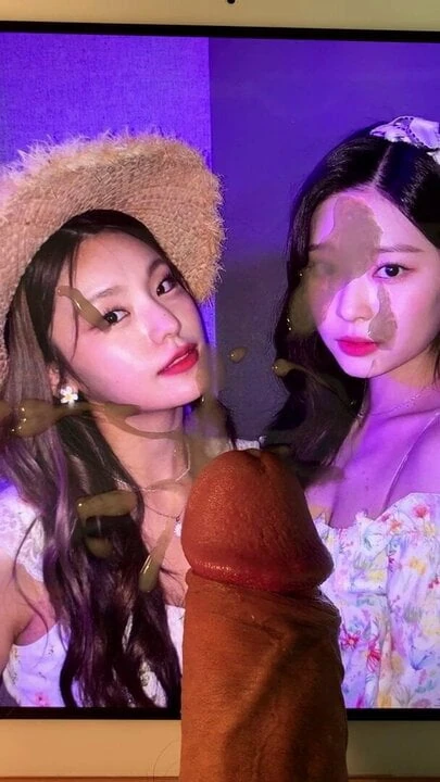 Yeji and Minju Cumtribute
