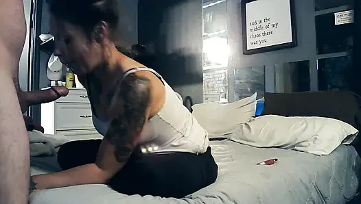 Sexy Wife Sucks Cock