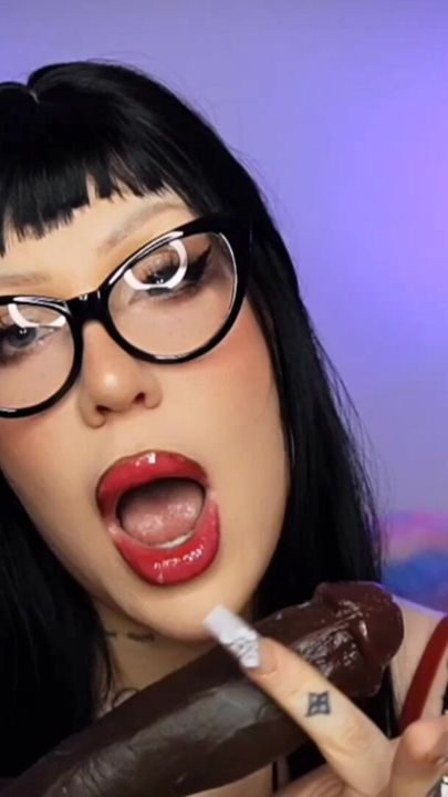 nothing for you-  Encouraged Bi  goth girl with glasses joi