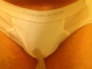 pissing in my ratty white calvins