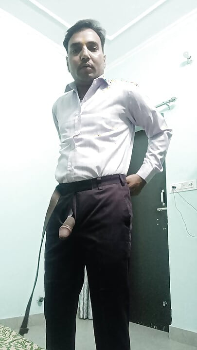 Indiano desi homem desfrutar de masterbation show com vizinho tio e vibrador de vibrador