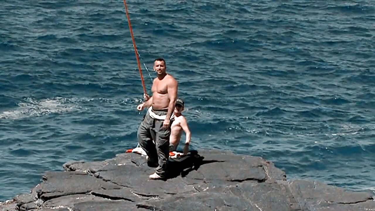 A Very Hot Threesome Fuck: a Slutty Bitch Banged on the Beach!!!