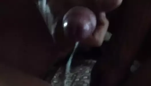 Cuming on my hot milf wife belly