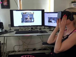 Я дивлюся своє перше порно віртуальної реальності...