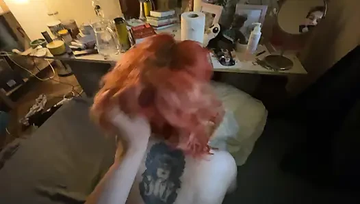 Merely Got Busted Playing with Her Hairy Pussy