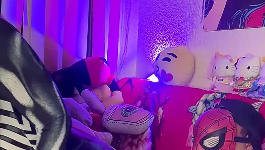 AMATEUR AND PASSIONATE PORN ENDS WITH A LOT OF CREAMPIE IN HER JUICY PUSSY