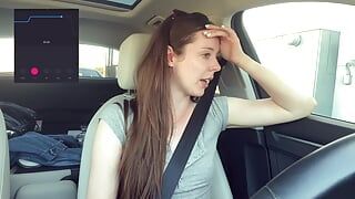 Gozando embarassingly Duro em um Starbucks Drive Thru (exuberante Controle Parte 2)