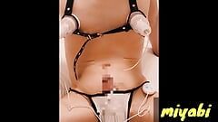 30 minutes endurance challenge nipple play.Hentai Japanese nipple masturbation make boner