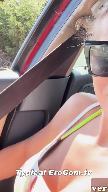 Iconic moment from "German anal tranny date outdoor on holiday in Mallorca"