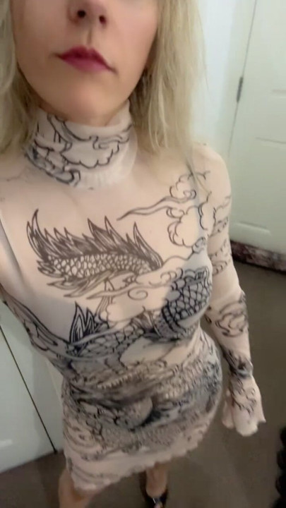 Mostrando meus vestidos - parte 3