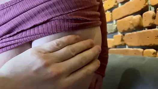 Meine stieftochter wichst meinen schwanz und brachte mich zum kommen