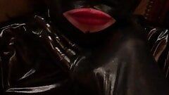 Masked submissive Teen ANAL FEVER waits for her master PART 1