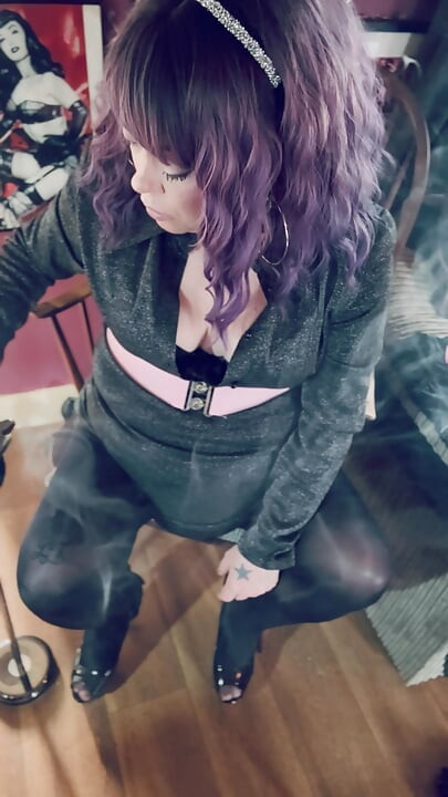 Your Good Girl, Tina Snua Chain Smokes 2 Cork Cigarettes In Pantyhose - Tip To Tailing Smoke Rings Drifting Smoker