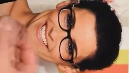Nelly Furtado-cum on Glasses