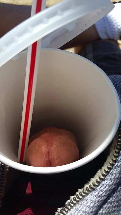 Dick in a cup