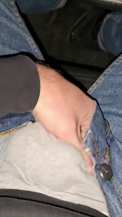 PhantomGentX – Horny German sneaks into the car with huge precum cock to cum | Clip 1