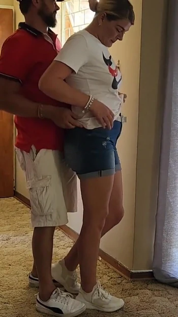 Spectacular moment from "Cuckold i dared my wife to fuck the pizza guy"