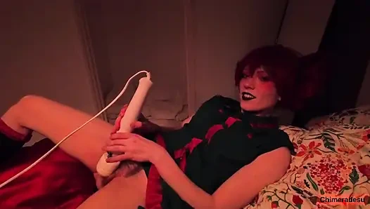 Kasane Teto пробурили?! косплей секс - минет - волшебная палочка