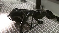 Just 18 hour of total rubber enclosure. Totally exhausted