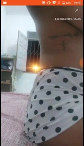 Facecast uygulamasında sıcak canlı - ses yok