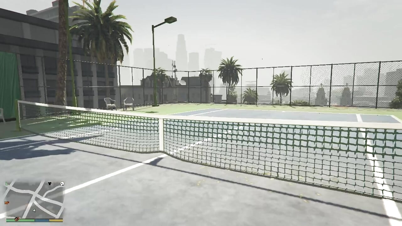 Trevor and Cheating wife amada having sex in tennis court