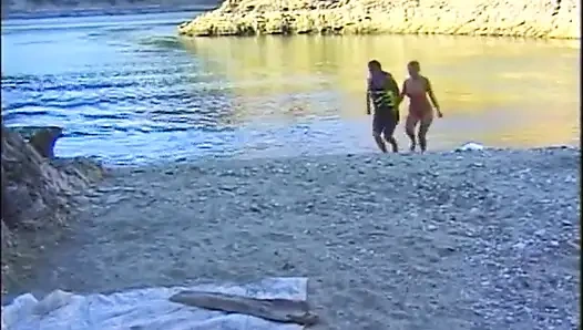 Dreierfick am strand