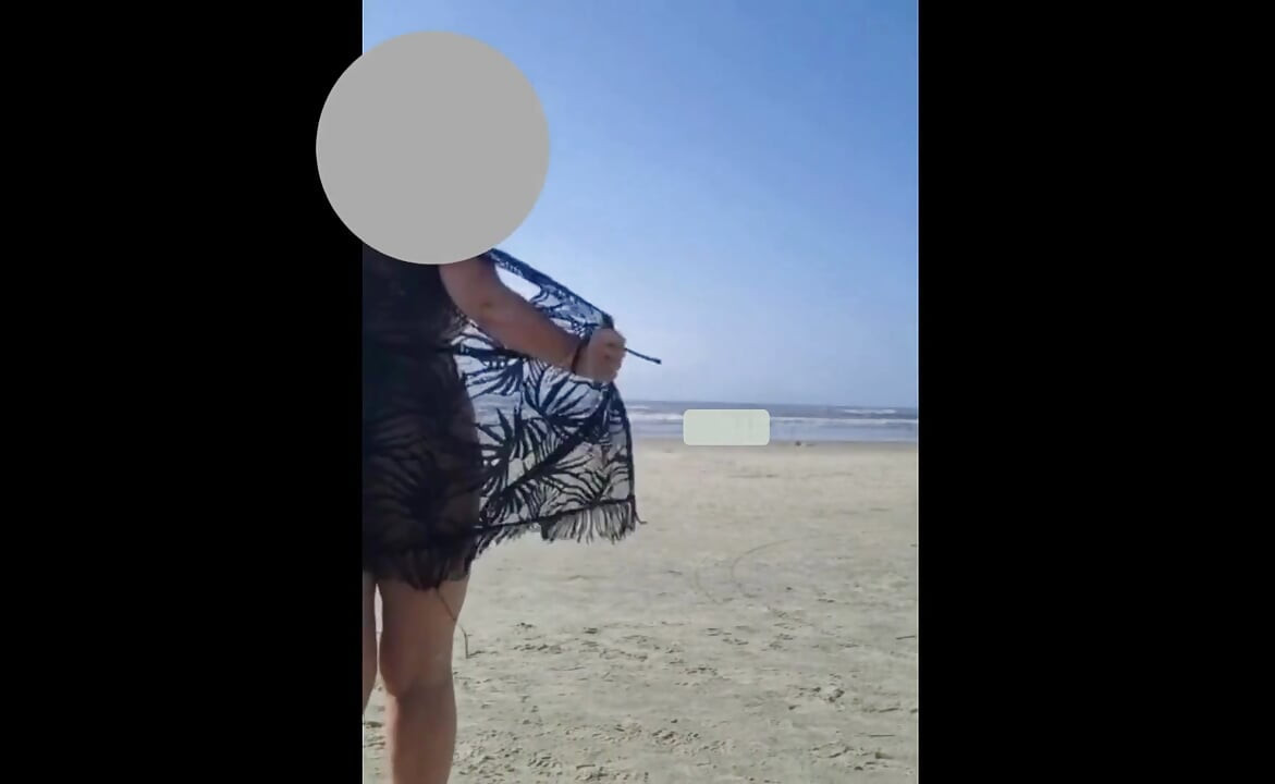 Stepmom just wanted an opinion... But this transparent bikini became a topic on the entire beach