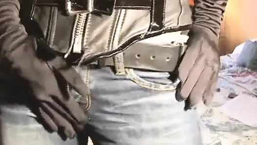 Jeans Domme 3 Cash Piggy Training