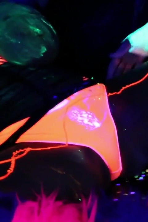 Black-light rainy night with Abigal Mac & Ava Addams