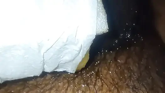 Turkish daddy big cock jerking with oil homemade video