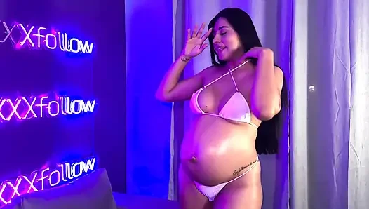 Pregnant Prostitute Invites Me to Seduce Her Husband and Fuck Him in Front of Her!