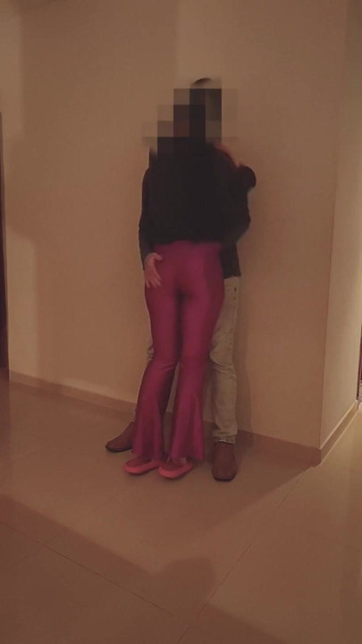 Hotwife Fucked at Building Party - Cum in Mouth | Clip 1