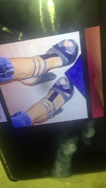 Cum On My Ex girlfriend Feet ANYA CHERRY
